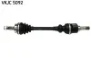SKF CITROEN Полуось лев.L=590mm 25/24 зуб.Berlingo,Xsara,ZX,Peugeot 305 VKJC 5092