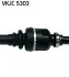PEUGEOT Полуось прававя (без ABS) Partner 1.9 D 96-,Citroen Berlingo,Xsara,ZX SKF VKJC 5303 (фото 3)