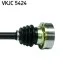 VW Полуось AUDI A4 -01 SKF VKJC 5424 (фото 3)