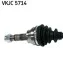 Полуось SKF VKJC 5714 (фото 2)