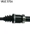 Полуось SKF VKJC 5714 (фото 3)