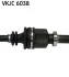 Полуось SKF VKJC 6038 (фото 3)