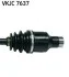 Полуось SKF VKJC 7637 (фото 3)