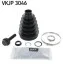 SKF VW Защита ШРУСа (пласт)Sharan,Seat 95- VKJP 3046