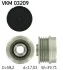 SKF FIAT Шкив генератора Bravo,Doblo,Punto 07- VKM 03209