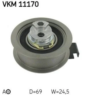 Ролик ремня грм натяжной AUDI A4/A6 &quot;1,8-2,0 &quot;95-05 SKF VKM11170 (фото 1)
