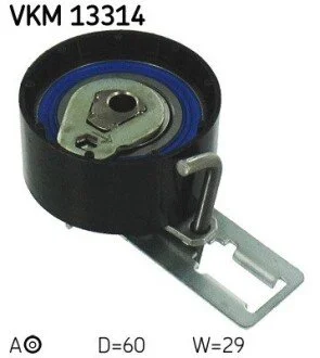 Ролик модуля натяжителя ремня SKF VKM 13314