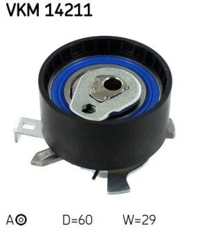 FORD Натяжной ролик Mondeo,COUGAR,FOCUS 98- SKF VKM 14211