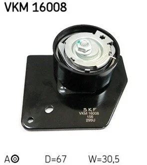 Ролик натяжителя ремня ГРМ SKF VKM 16008