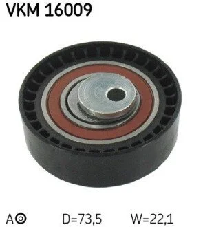 Натяжний ролик SKF VKM16009 (фото 1)