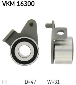 Ролик модуля натяжителя ремня SKF VKM 16300