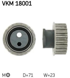 Натяжний ролик, ремінь ГРМ SKF VKM18001