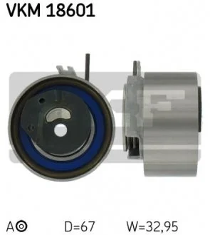 Ролик ременя грм натяжний CHRYSLER/JEEP Voyager/Cherokee "2,5/2,8L "00-09 SKF VKM 18601