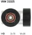 Ролик натяжний SEAT/SKODA/VW Fabia/Felicia/Octavia/Caddy/Polo "1,0/1,9L "94-05 VKM 31025