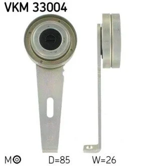Ролик поліклінового ременя натяжний 1.9D ci Fiat Scudo 95-07 SKF VKM33004