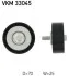 SKF CITROEN Натяжной ролик PEUGEOT 2.0HDi-2.2TD VKM 33045