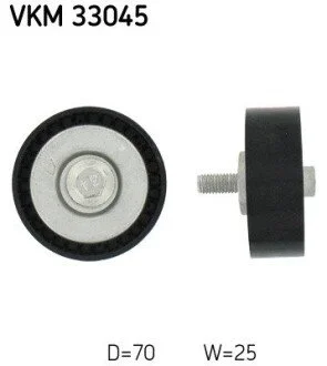 CITROEN Натяжной ролик PEUGEOT 2.0HDi-2.2TD SKF VKM 33045