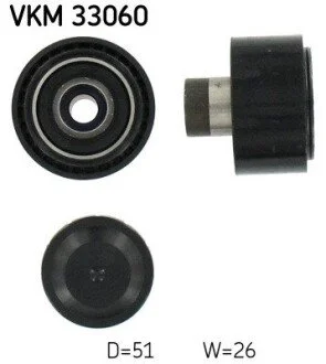 Паразитний / ведучий ролик, поліклиновий ремінь SKF VKM 33060