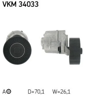 Ролик натяжний SKF VKM 34033