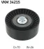 SKF FORD Ролик натяжной Mondeo, Focus, C-Max 1.5/1.6 EcoBoost VKM 34215