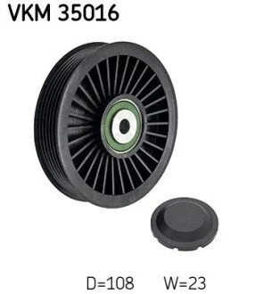 Ролик паразитний MERCEDES/OPEL E(212)/GLE(W166)/S(216/217/221/222)/Sprinter/Vito/Astra/Vectra "2,0/5 SKF VKM 35016