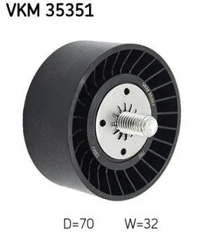 Ролик паразитний CHEVROLET Captiva/Cruze/Orlando "2,0-2,2D "10>> SKF VKM 35351