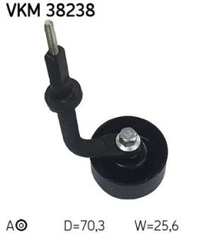 Ролик натяжний BMW/LAND ROVER/MG 3/5/7/X5/Freelander/Range Rover/MG ZT "2,0/3,0L "98>> SKF VKM 38238