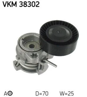 Ролик натяжний з механізмом натягу 11287512758 BMW SKF VKM38302