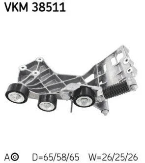 Натяжник ремня WIELOROWK. DB W169 SKF VKM38511