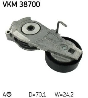 Ролик натяжний SKF VKM38700 (фото 1)