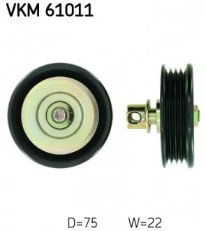 Направляючий ролик SKF VKM 61011