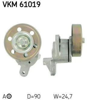 РОЛИК НАТЯЖНИЙ SKF VKM 61019