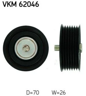 Ролик модуля натяжителя ремня SKF VKM 62046
