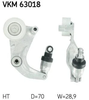 Ролик натяжний SKF VKM63018