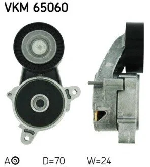 MITSUBIHSI Ролик с натяж. Outlander 2,0DI-D -12 SKF VKM 65060
