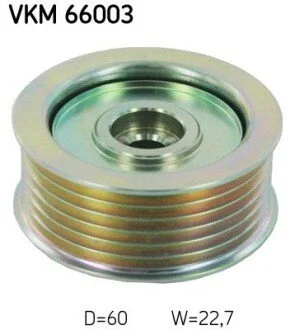 Ролик поліклинового ременя SKF VKM66003