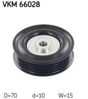 Ролик модуля натягувача ременя SKF VKM 66028