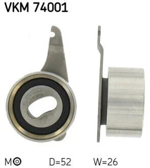 MAZDA Натяжной ролик 626 / KIA CLARUS 1,8 16V SKF VKM 74001