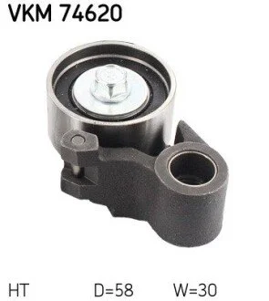 MAZDA Ролик натяжителя ремня 323/626 2.0TD/DI -04 SKF VKM 74620