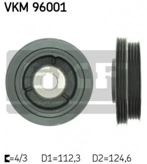 Натяжной ролик SKF VKM 96001 (фото 1)