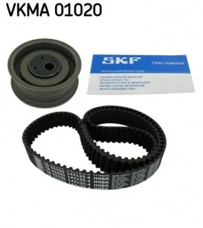 Комплект ГРМ (ремень+ролик)) SKF VKMA 01020