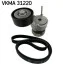 Поликлиновой ременный комплект SKF VKMA31220 (фото 1)