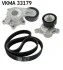 SKF CITROEN К-кт грм (ремінь+ролик) BERLINGO 1.6 HDi c старт-стоп, C4 CACTUS 1.6 HDi 14- VKMA 33179