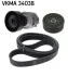 ZESTAW PASKA PK. FORD FIESTA IV,FIESTA V,KA 98-05 VKMA34038