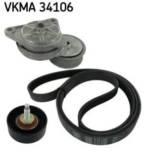Поликлиновой ременный комплект SKF VKMA34106