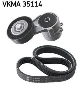 Поликлиновой ременный комплект SKF VKMA 35114