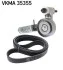 V-Ribbed Belt Set SKF VKMA35355 (фото 2)