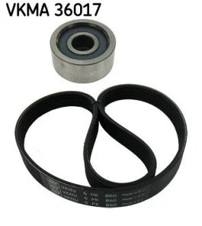Поликлиновой ременный комплект SKF VKMA36017
