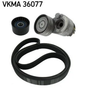 ZESTAW PASKA KLINOWEGO VKMA 36077 OPEL VIVARO RENAULT TRAFIC II 1.9 DCI 01- SKF VKMA36077