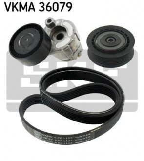 Комплект ременя полікліновий SKF VKMA 36079 (фото 1)